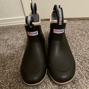 XtraTuf ankle rain boots